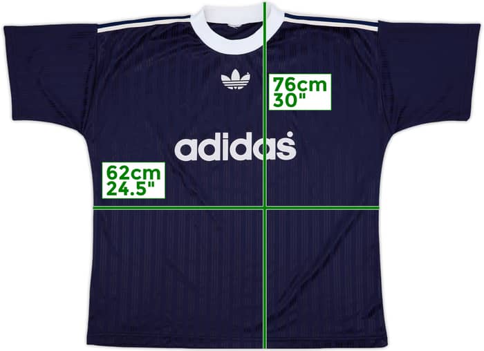 1990s adidas Template Shirt - 8/10 - (3XL)