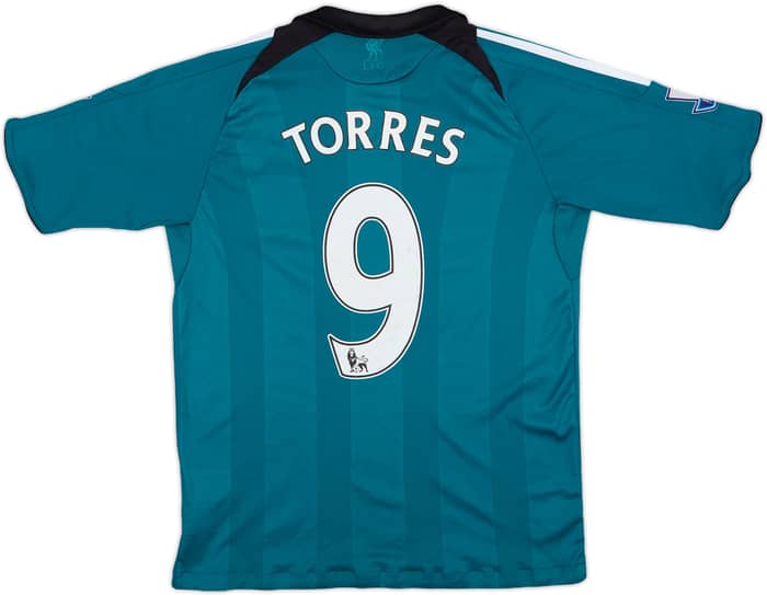 2008-09 Liverpool Third Shirt Torres #9 - 6/10 - (XL.Boys)