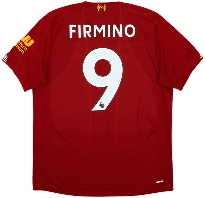 2019-20 Liverpool Home Shirt Firmino #9 - 9/10 - (M)