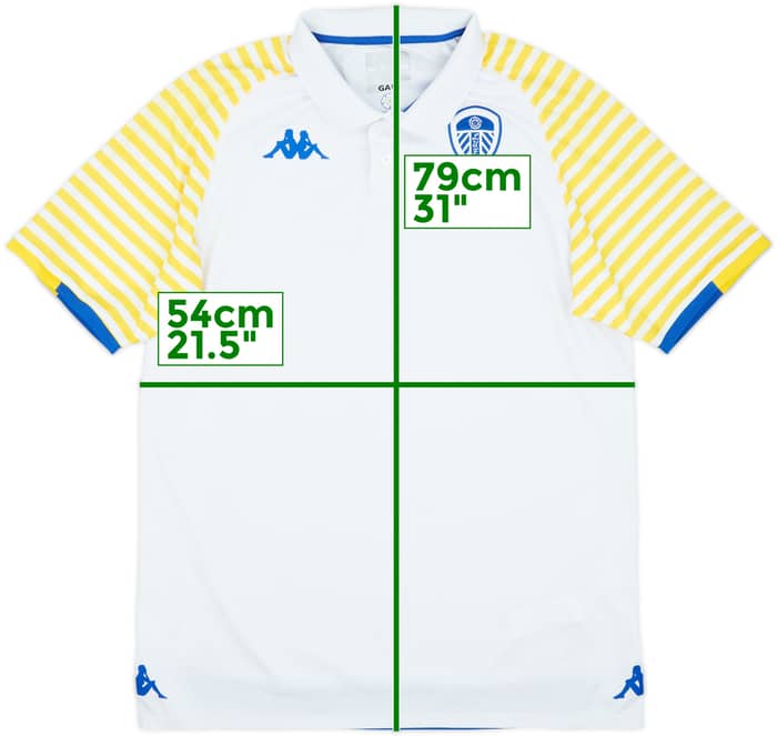 2019-20 Leeds Kappa Polo Shirt - 8/10 - (XXL)