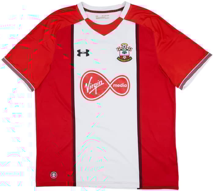 2017-18 Southampton Home Shirt Virgil #17 - 8/10 - (XXL)