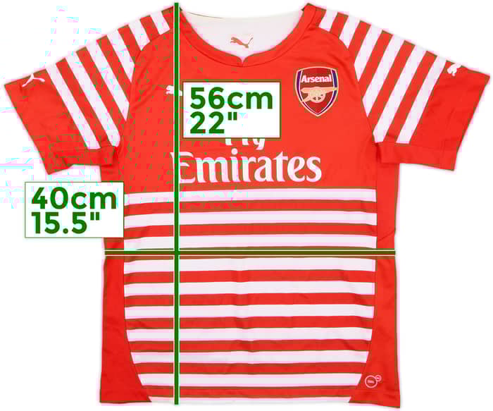 2014-15 Arsenal Puma Training Shirt - 9/10 - (L.Boys)