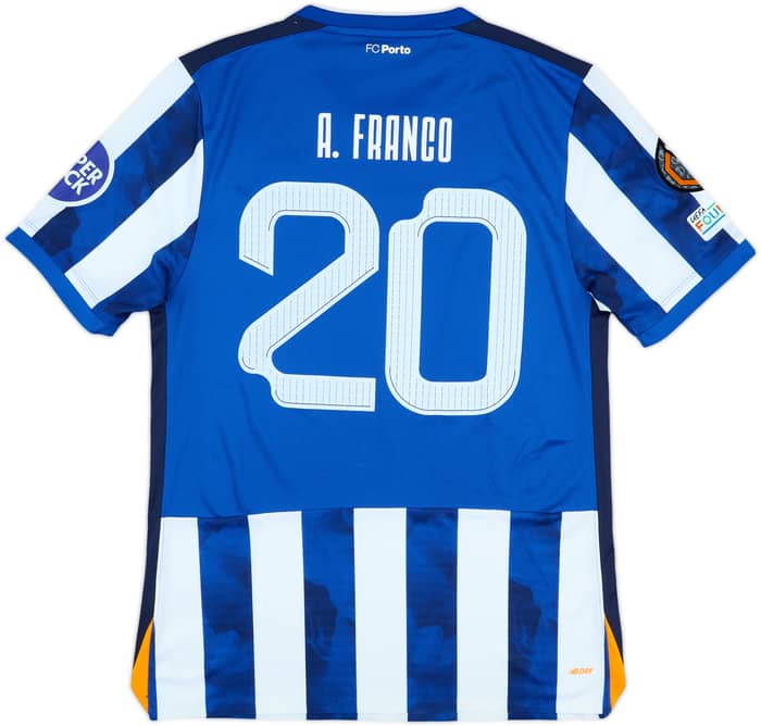 2024-25 Porto Match Issue Europa League Home Shirt A. Franco #20