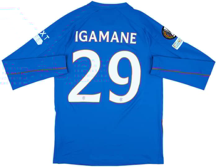 2024-25 Rangers Match Issue Home L/S Shirt Igmane #29