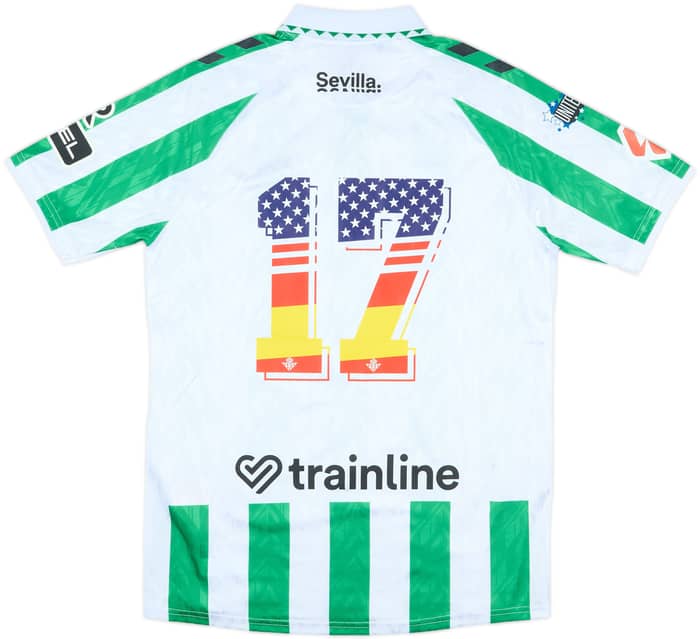 2024-25 Real Betis Match Issue Home Shirt #17 (Rodri)