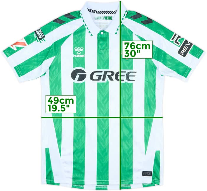 2024-25 Real Betis Match Issue Home Shirt #17 (Rodri)