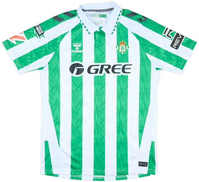 2024-25 Real Betis Match Issue Home Shirt #2 (Bellerin)