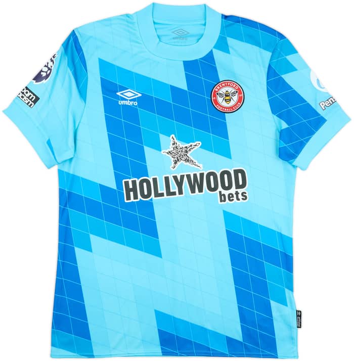 2024-25 Brentford Match Issue GK Shirt Flekken #1
