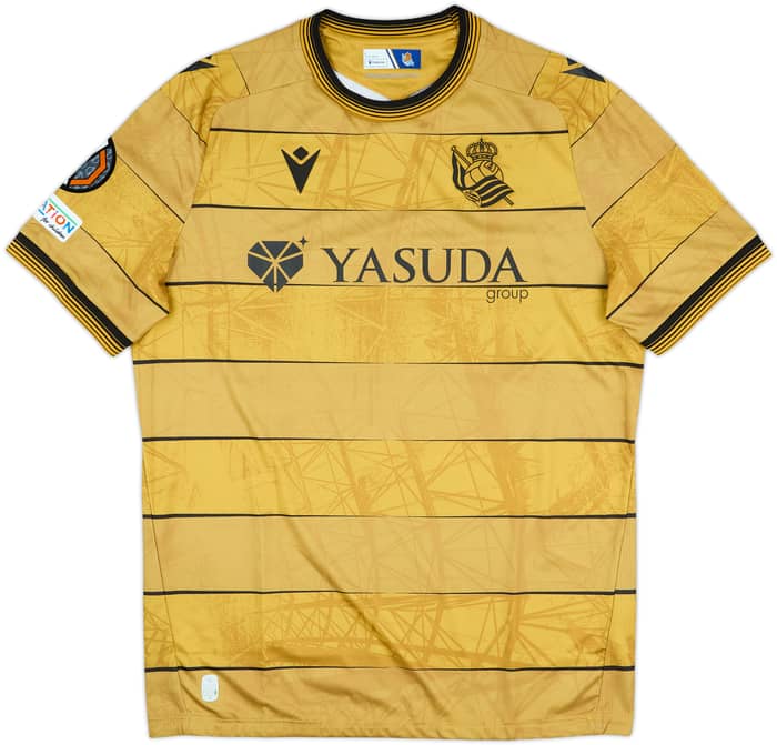 2024-25 Real Sociedad Match Issue Away Shirt Pacheco #20