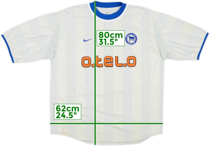2000-01 Hertha Berlin Away Shirt - 7/10 - (XL)
