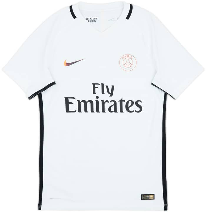 2016-17 Paris Saint-Germain Authentic Third Shirt Pastore #10 - 8/10 - (S)