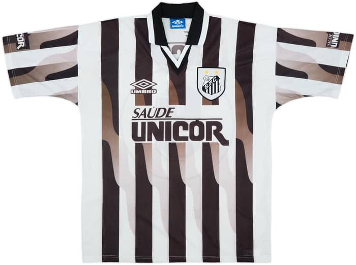 1997 Santos Away Shirt #9 - 7/10 - (XL)