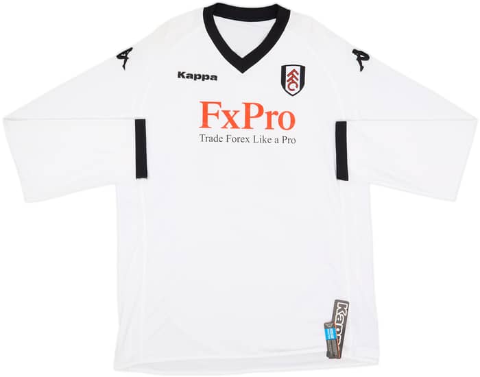 2010-11 Fulham Home L/S Shirt Dempsey #23 (4XL)