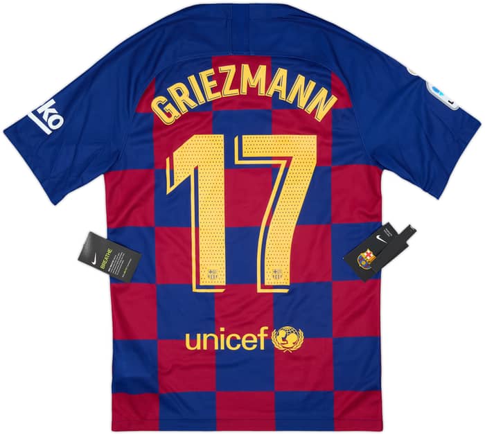 2019-20 Barcelona Home Shirt Griezmann #17 (S)