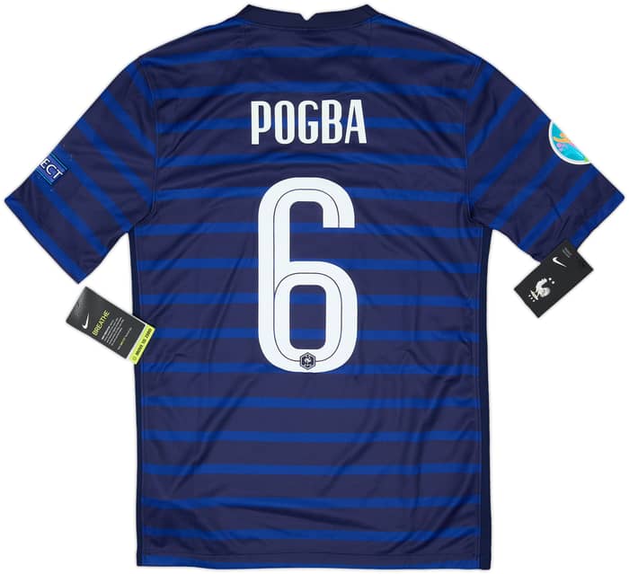 2020-21 France Home Shirt Pogba #6 (S)