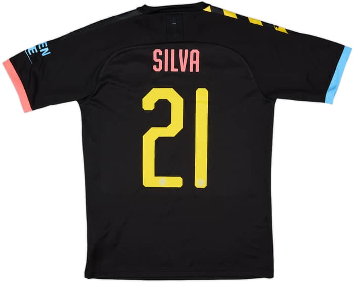 2019-20 Manchester City Away Shirt Silva #21 (S)