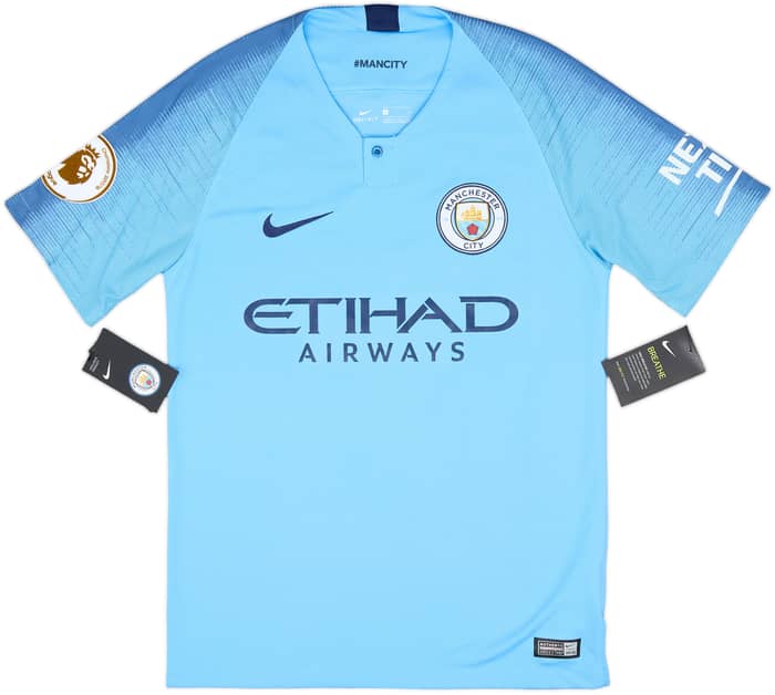2018-19 Manchester City Home Shirt Bernardo #20 (S)