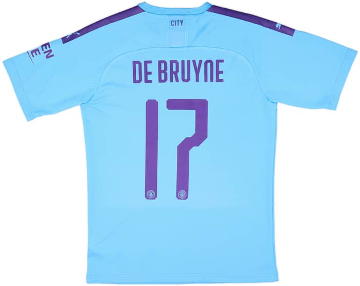 2019-20 Manchester City Home Shirt De Bruyne #17 (S)