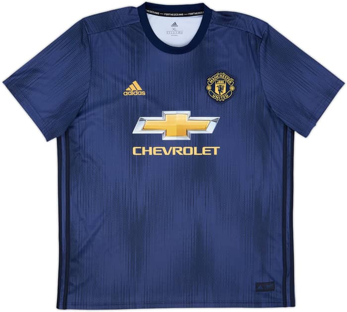 2018-19 Manchester United Third Shirt Ander Herrera #21 - 8/10 - (XL)