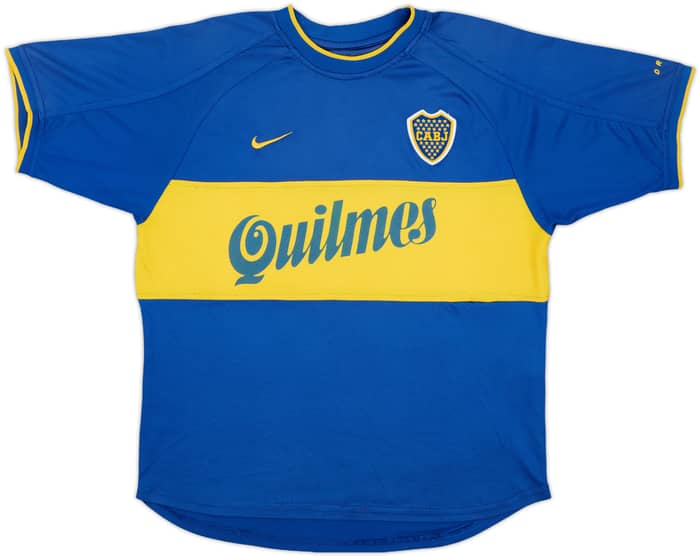 2000-01 Boca Juniors Home Shirt - 5/10 - (L)