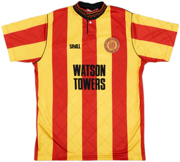 1989-90 Partick Thistle Home Shirt - 8/10 - (L)
