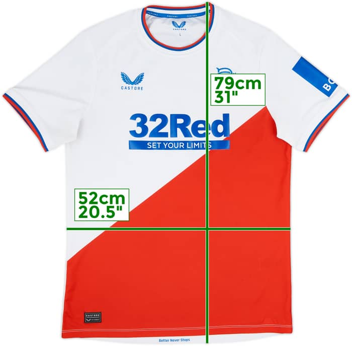 2022-23 Rangers Away Shirt - 8/10 - (L)
