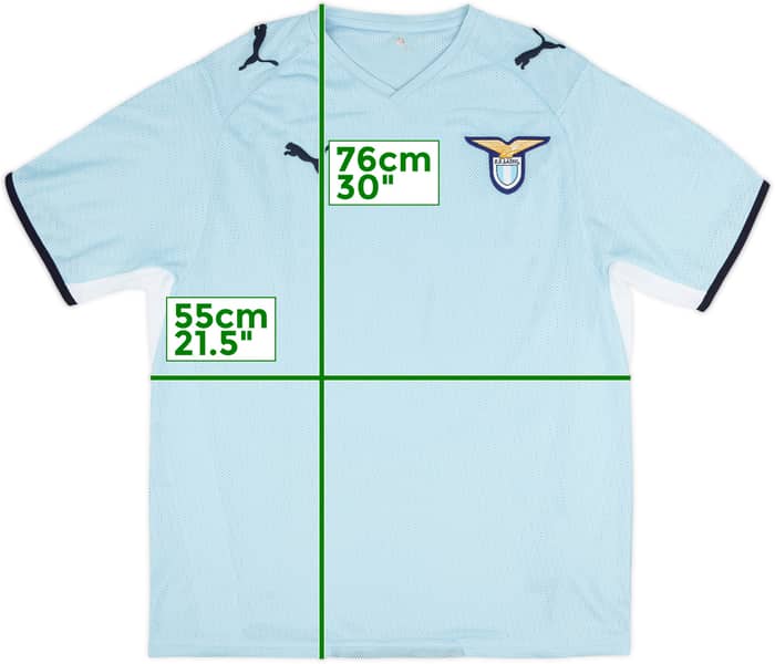 2008-09 Lazio Player Issue Home Shirt - 8/10 - (XL)