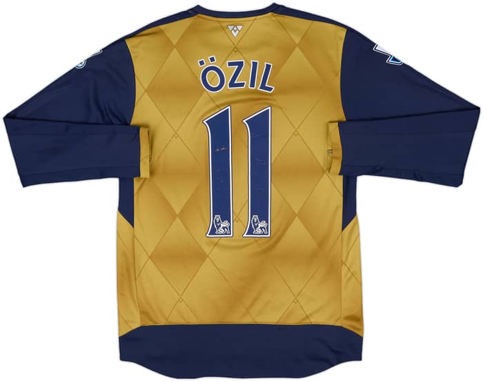 2015-16 Arsenal Away L/S Shirt Ozil #11 - 6/10 - (S)