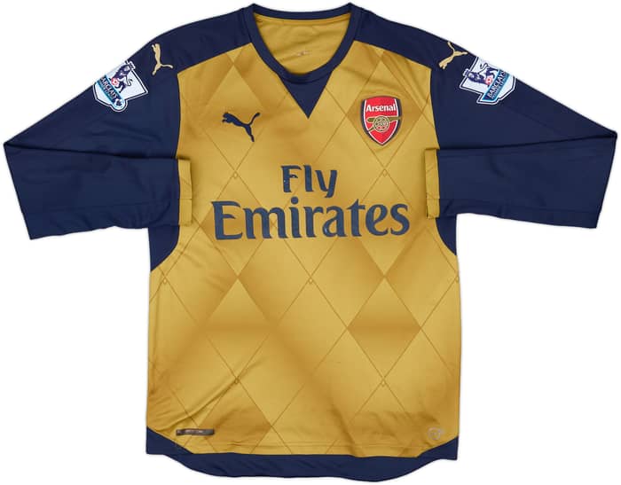 2015-16 Arsenal Away L/S Shirt Ozil #11 - 6/10 - (S)