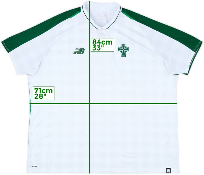 2018-19 Celtic Away Shirt - 7/10 - (3XL)