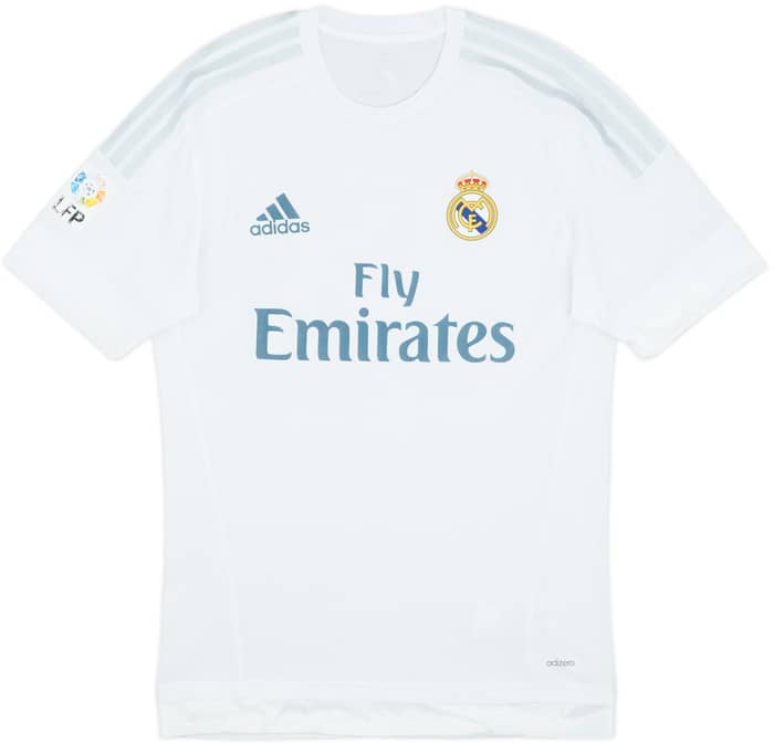 2015-16 Real Madrid Authentic Home Shirt Ronaldo #7 - 6/10 - (L)