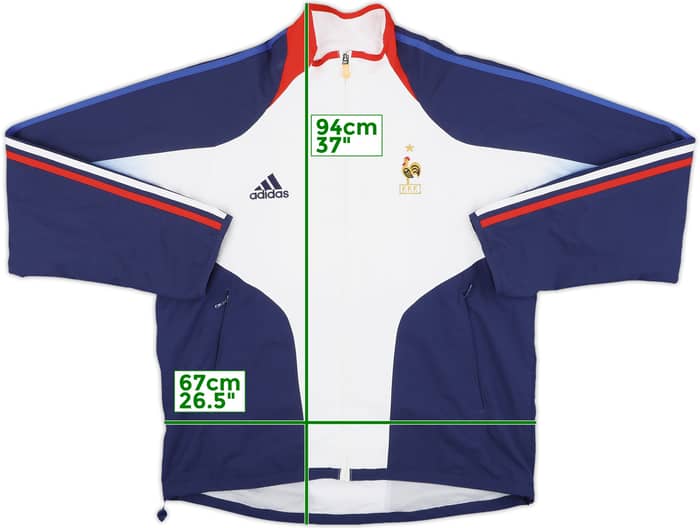 2004-06 France adidas Track Jacket - 8/10 - (M)