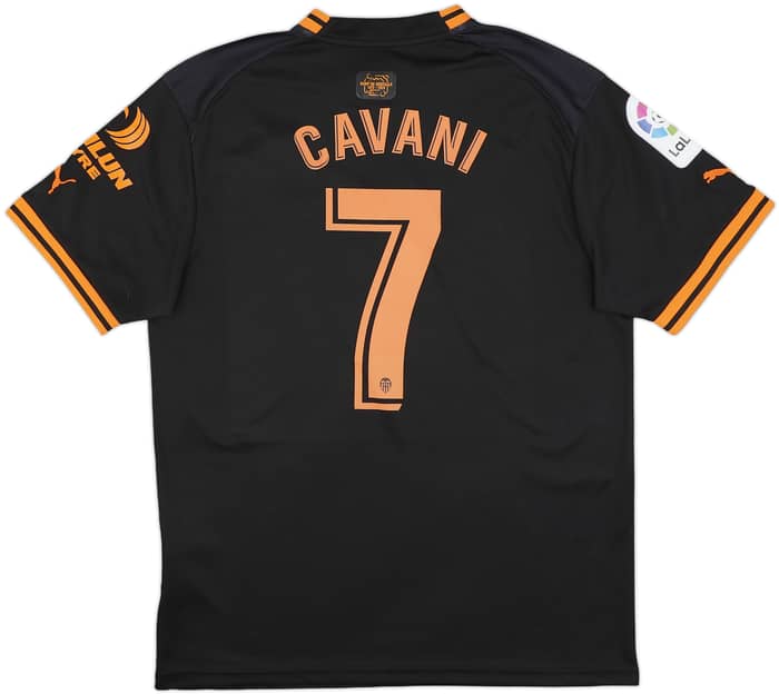 2022-23 Valencia Away Shirt Cavani #7 - 8/10 - (L)