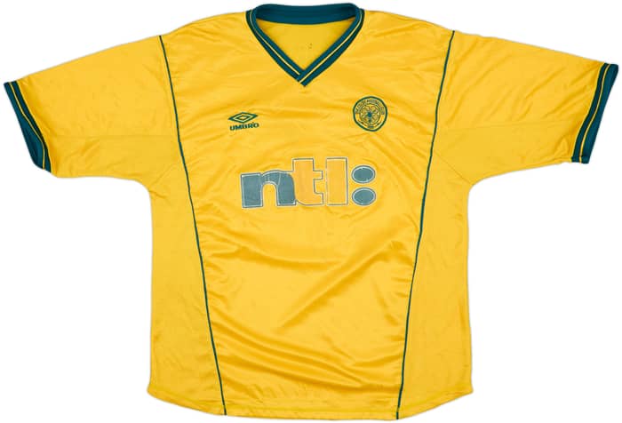 2000-02 Celtic Away Shirt Lennon #18 - 6/10 - (XL)