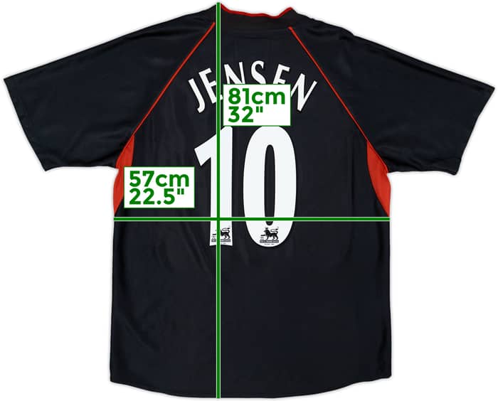2001-02 Charlton Third Shirt Jensen #10 - 4/10 - (L)