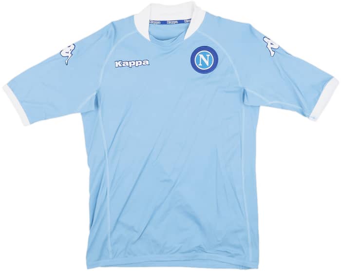 2005-06 Napoli Home Shirt - 8/10 - (L)