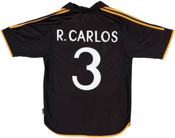 1999-01 Real Madrid Away Shirt R.Carlos #3 - 6/10 - (M)