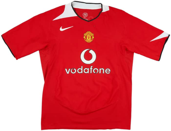 2004-06 Manchester United Home Shirt Rooney #8 - 7/10 - (M)