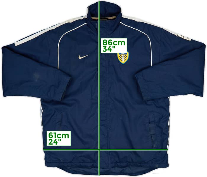 2002-03 Leeds United Nike Padded Bench Coat - 7/10 - (M)