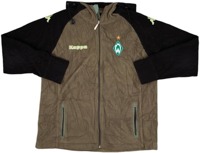 2006-07 Werder Bremen Kappa Hooded Fleece Jacket - 6/10 - (L)