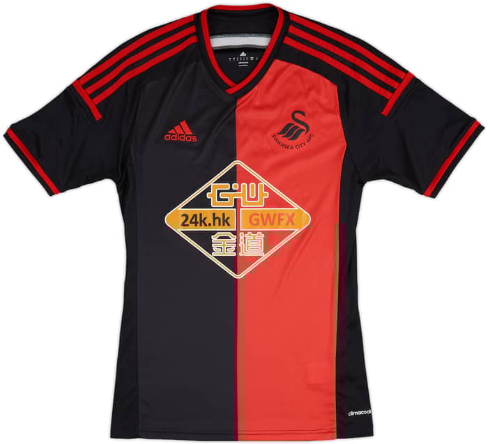 2014-15 Swansea Away Shirt Shelvey #8 - 7/10 - (S)