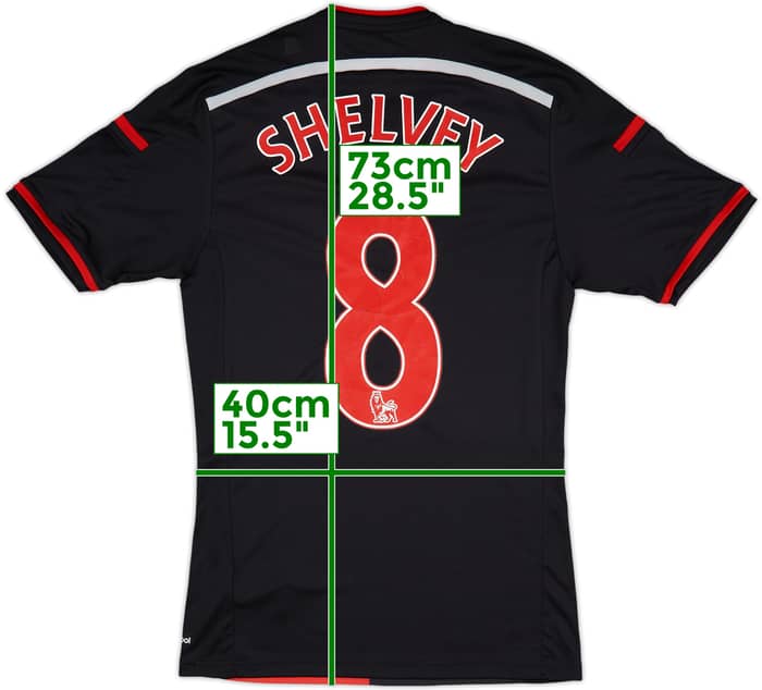 2014-15 Swansea Away Shirt Shelvey #8 - 7/10 - (S)