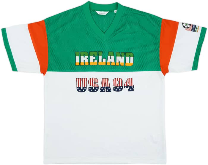 1994 Ireland St Bernard World Cup Training Shirt - 8/10 - (M)