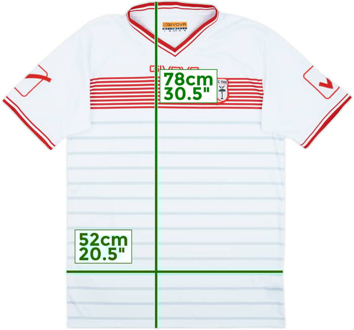 2015-16 Carpi Home Shirt - 9/10 - (L)