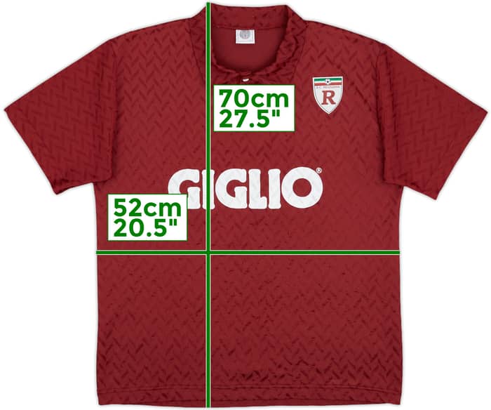 1993-94 Reggiana Home Fan Shirt - 8/10 - (L)