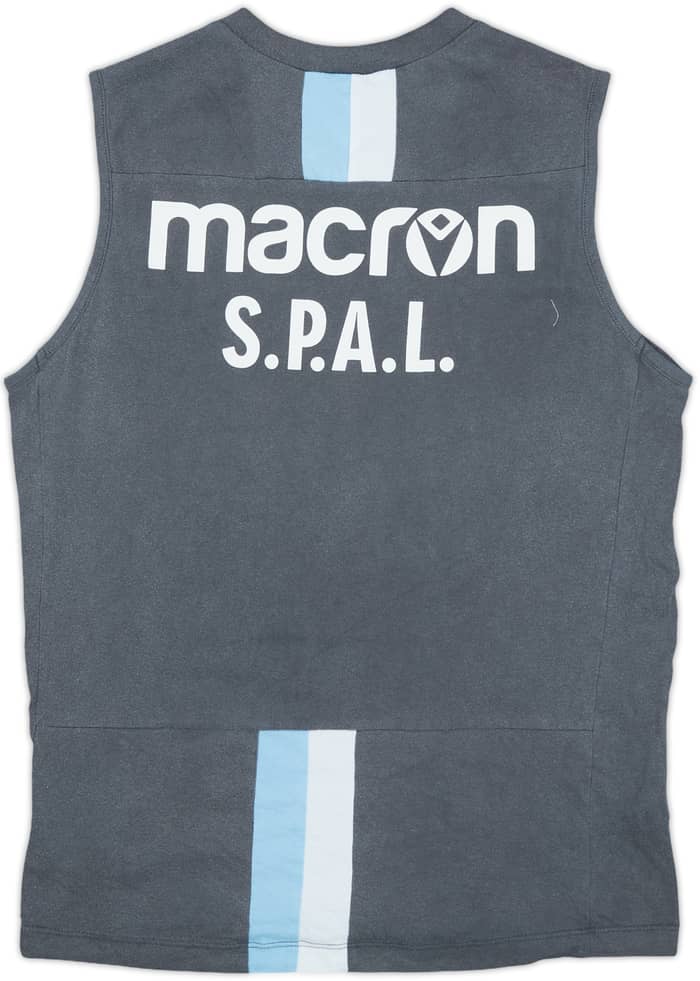 2019-20 SPAL Macron Player Issue Training Vest #44 - 9/10 - (M)