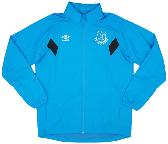 2016-17 Everton Umbro Hooded Rain Jacket - 9/10 - (L)
