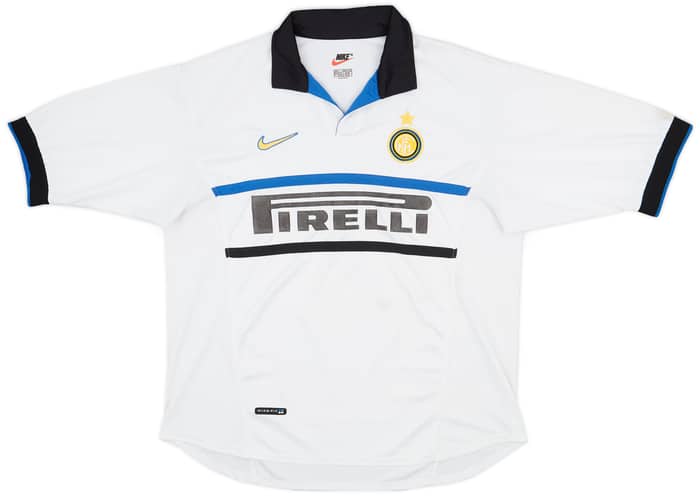 1998-99 Inter Milan Away Shirt Ronaldo #9 - 6/10 - (L)