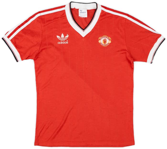 1982-84 Manchester United Home Shirt - 9/10 - (S)