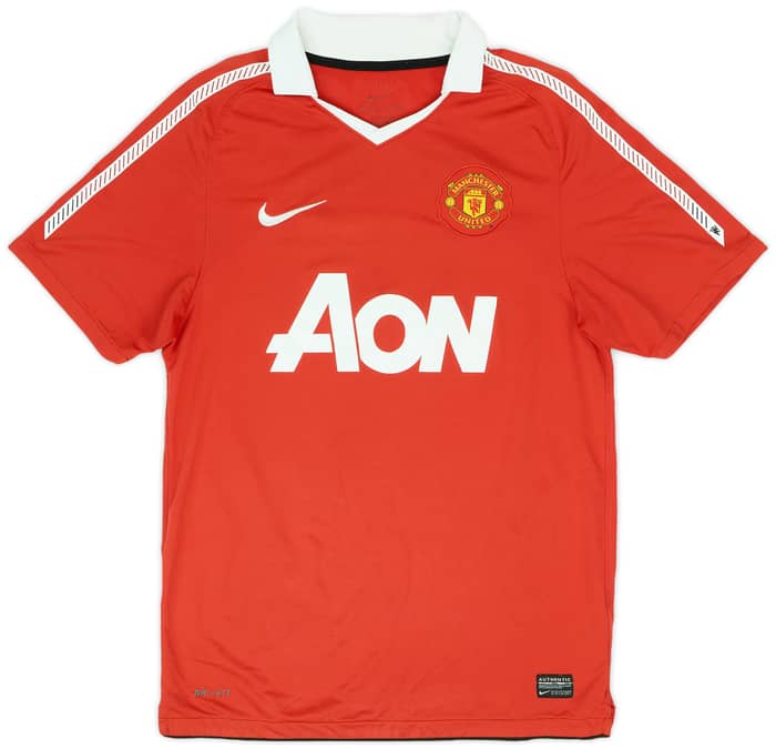 2010-11 Manchester United Home Shirt Rooney #10 - 7/10 - (S)